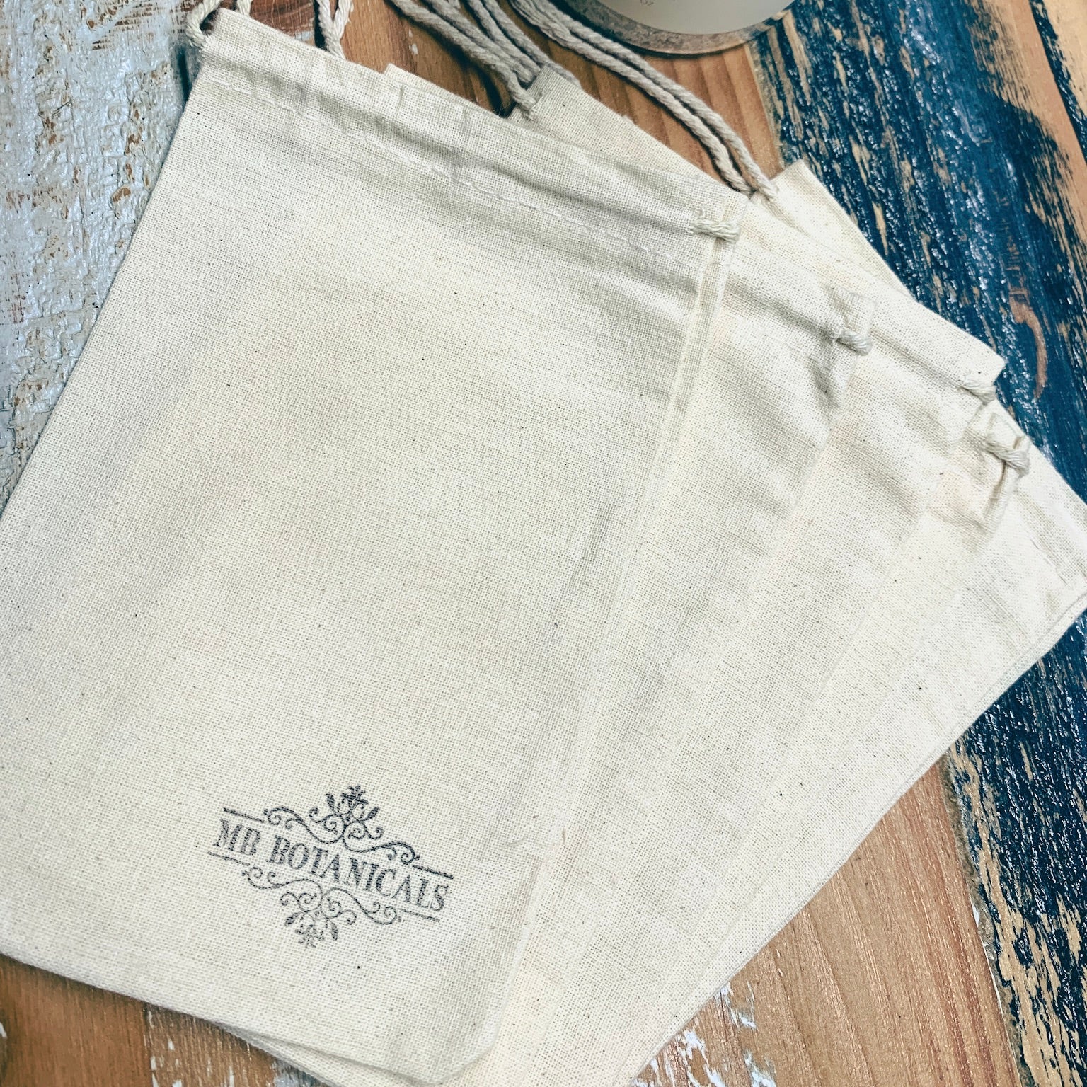 WS - Cotton Muslin Pouch 5pk