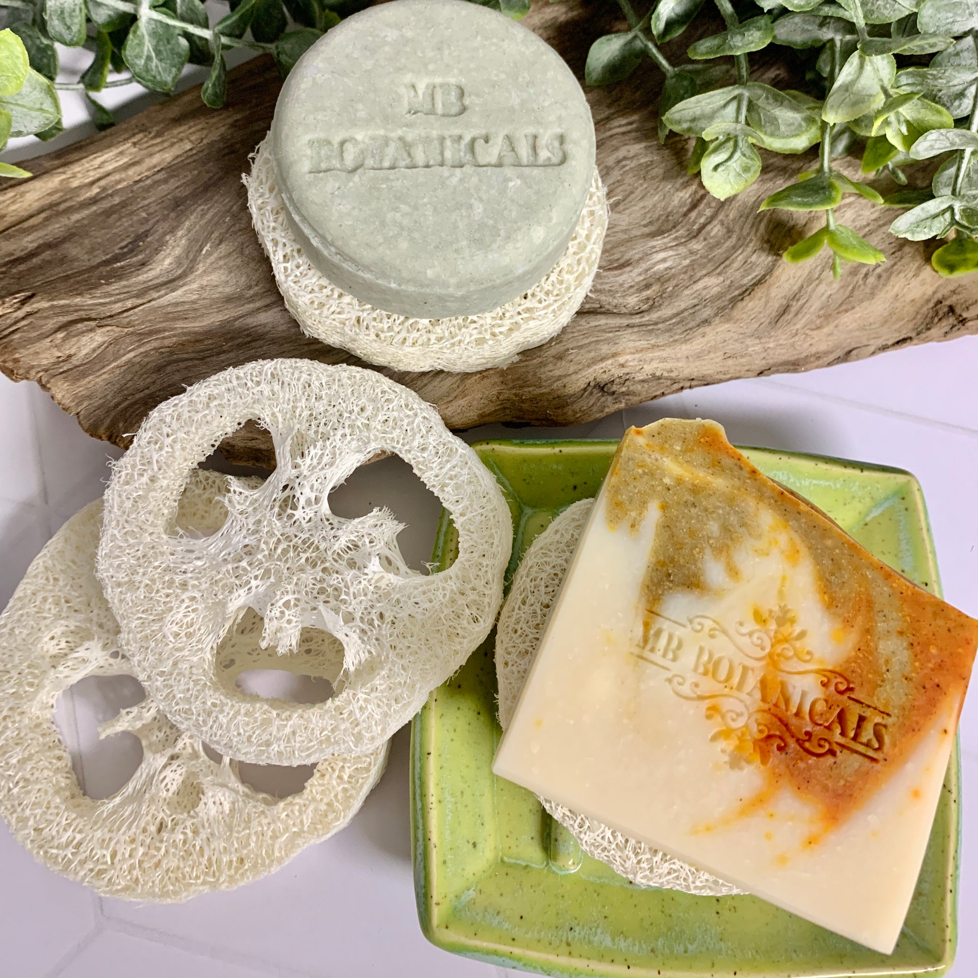 Natural Loofah Round