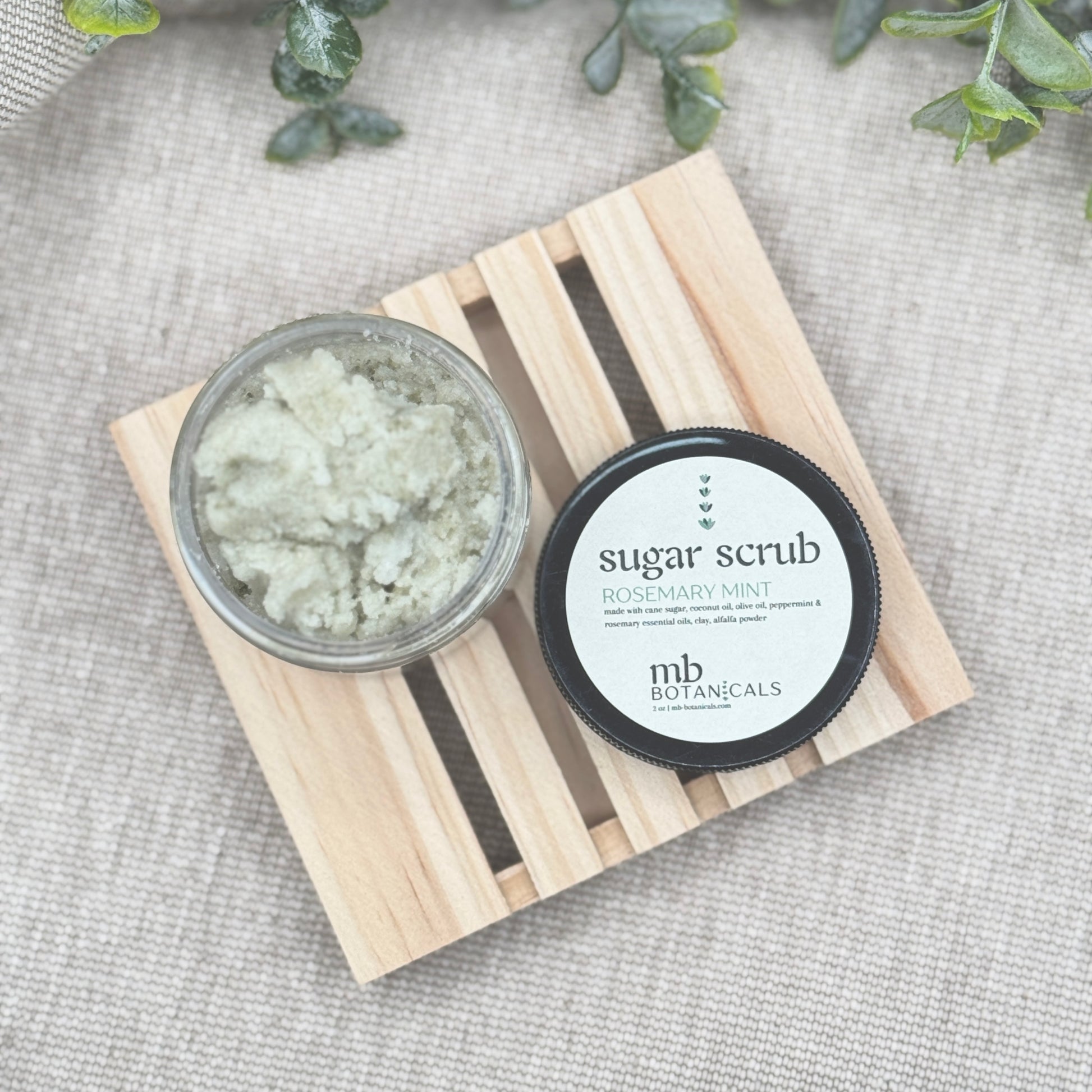 Rosemary Mint Sugar Scrub