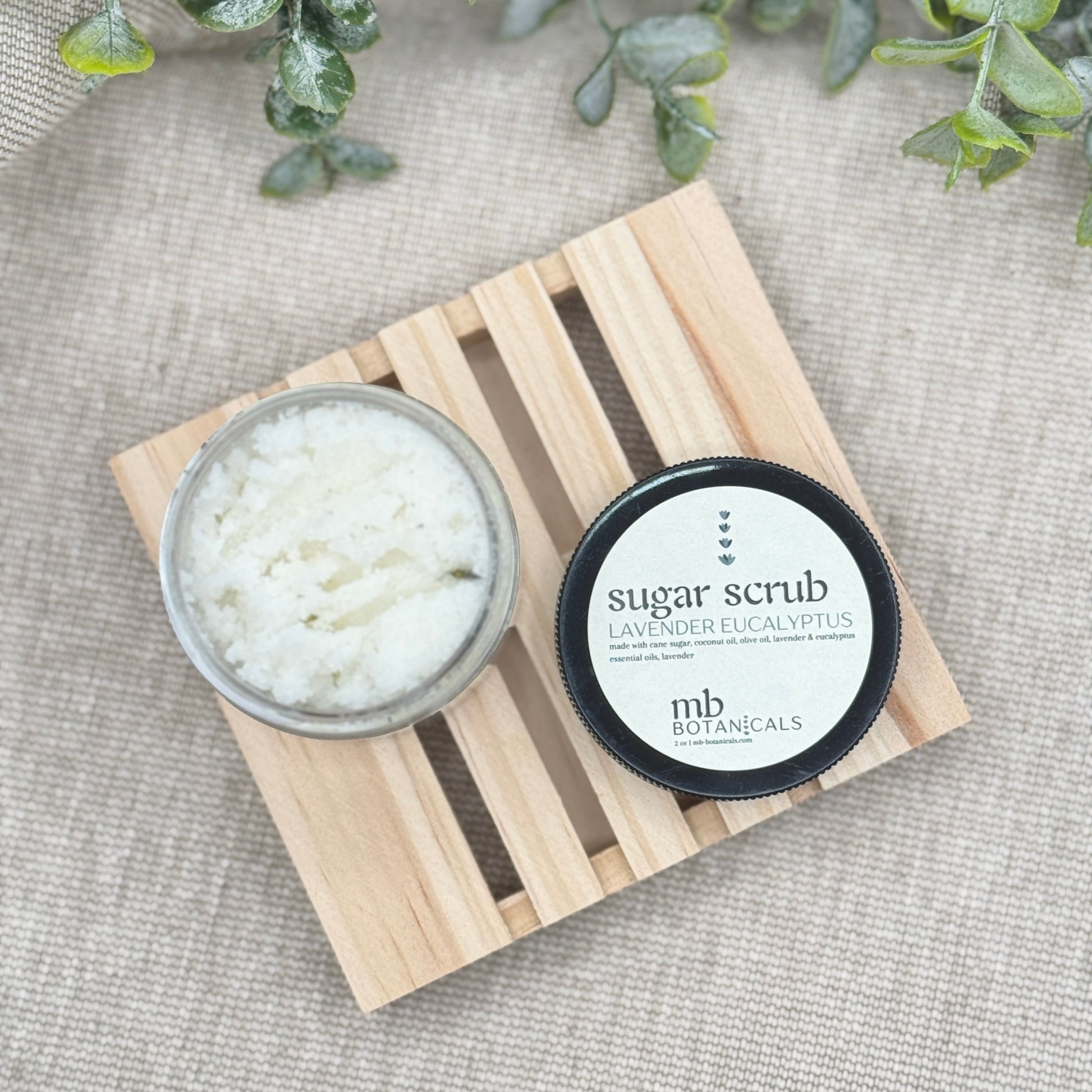 Lavender Eucalyptus Sugar Scrub