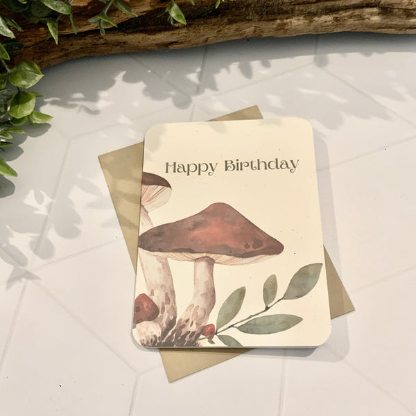 Mushroom Card