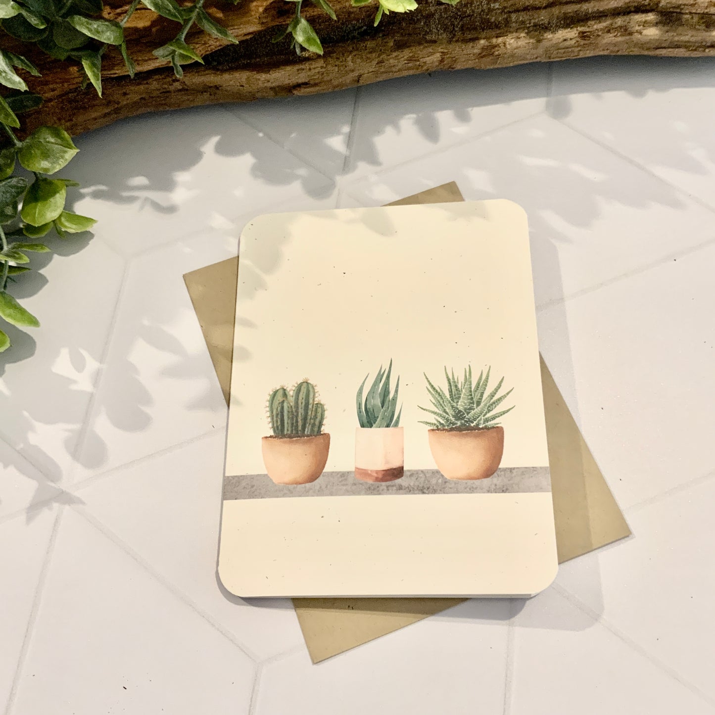 Succulent Card