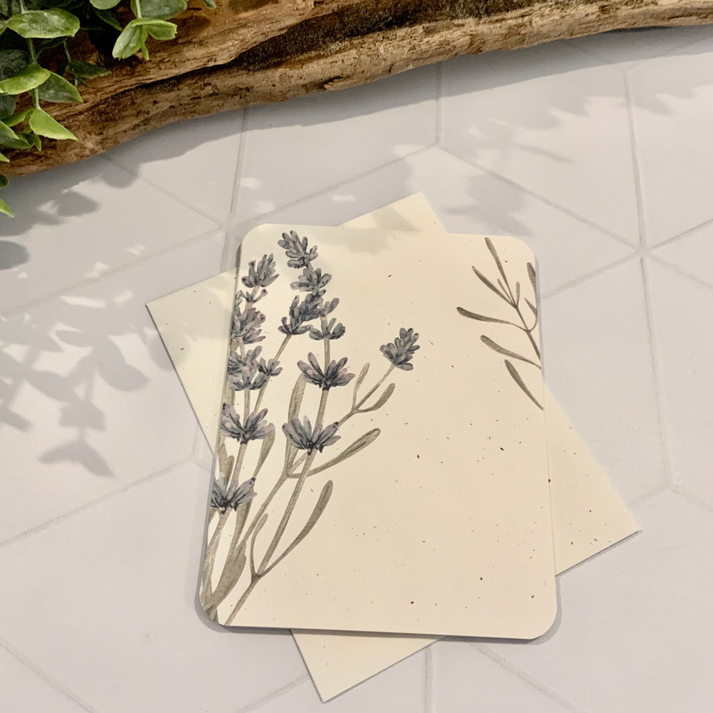 Lavender Card