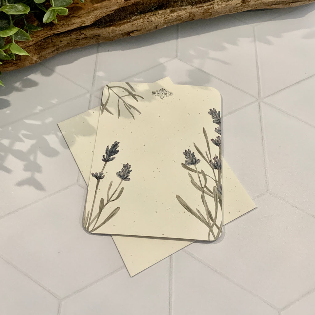 Lavender Card