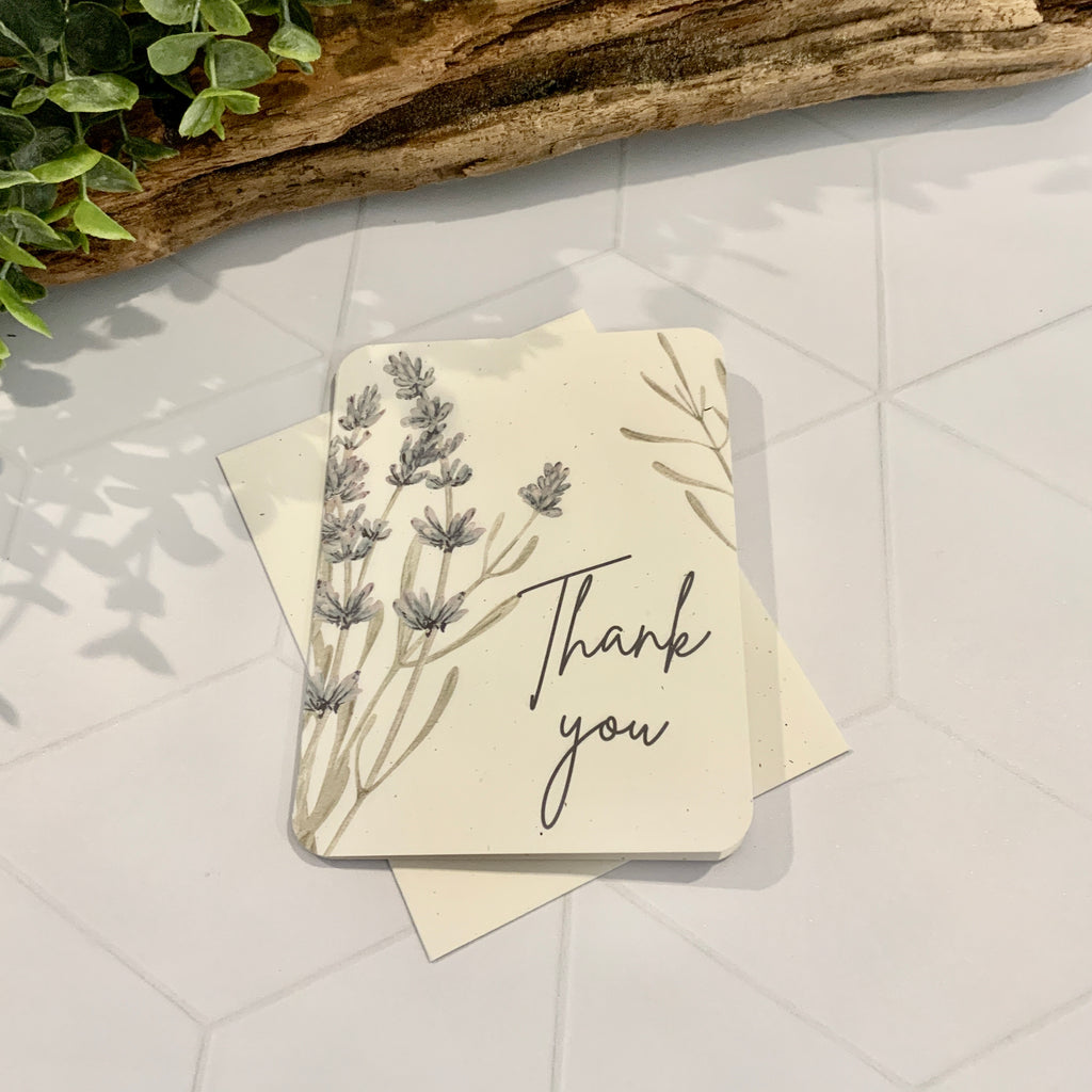 Lavender Card